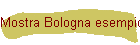 Mostra Bologna esempio