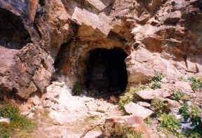 miniera d'oro di Brusson ingresso della 7,  filone Fenillaz