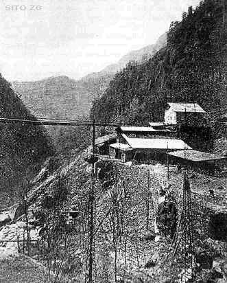 Val d' Aosta minera La Sache