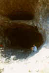ingresso della miniera di Praborna, valle d'aosta
